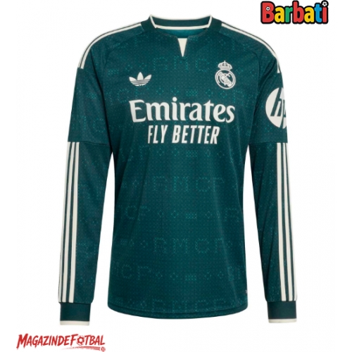 Real Madrid Tricou Fotbal Replică 2026-27 Barbati Deplasare Mâneci Lungi Real Madrid Tricou Fotbal Replică 2026-27 Barbati Deplasare Mâneci Lungi